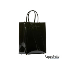 Carica l&#39;immagine nel visualizzatore di Gallery, SHOPPING BAG VERTICALE  Ecovernice Black
