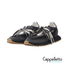 Carica l&#39;immagine nel visualizzatore di Gallery, RUSH MONOBLOCK Sneaker Donna Glitter Nero
