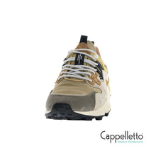 Carica l'immagine nel visualizzatore di Gallery, YAMANO 3 Sneaker Uomo Suede/Nylon Mud-Taupe-Milk
