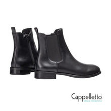 Carica l'immagine nel visualizzatore di Gallery, BARTY Chelsea Boot Donna in Pelle Nera
