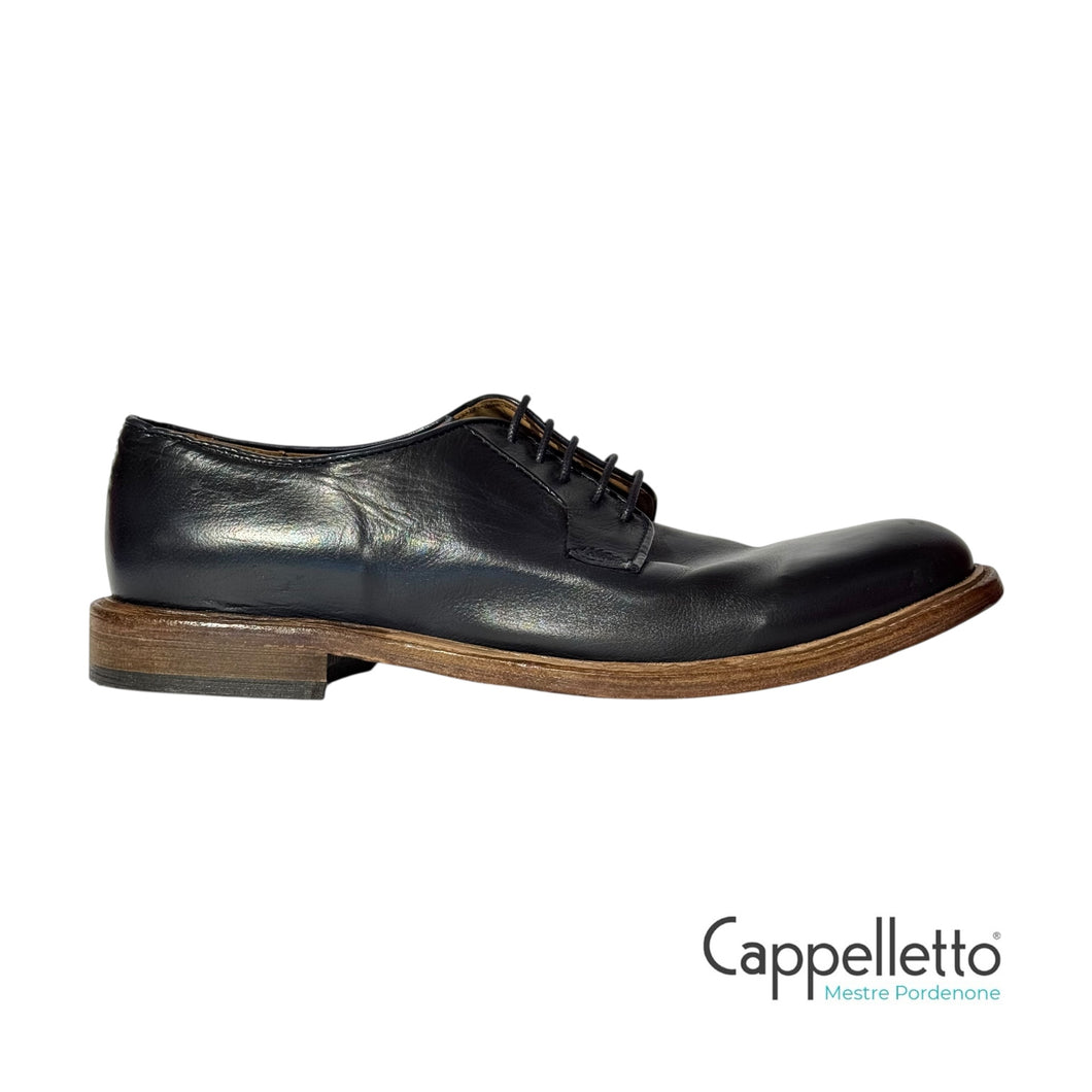 Derby Liscio Sfoderato Positano Blu 6436