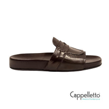 Carica l'immagine nel visualizzatore di Gallery, JOSS Mules in Nappa Glove Coffee 1287
