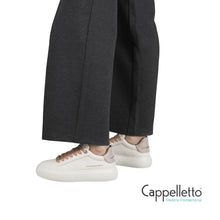 Carica l'immagine nel visualizzatore di Gallery, SOHO Donna in Pelle Bianca e Oro
