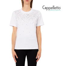 Carica l'immagine nel visualizzatore di Gallery, T-shirt con Castoni Gioiello Bianco CA6193
