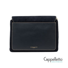 Carica l'immagine nel visualizzatore di Gallery, THREE Borsa in Camoscio/Pelle Notturno

