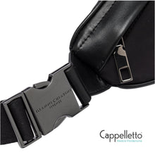 Carica l&#39;immagine nel visualizzatore di Gallery, OSLO Marsupio da Uomo in Nylon Nero
