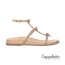 Carica l'immagine nel visualizzatore di Gallery, BOWI Sandalo Flat Gioiello Nude
