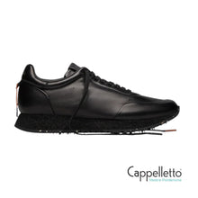 Carica l'immagine nel visualizzatore di Gallery, ROCKET Sneaker Uomo in Nappa Nera
