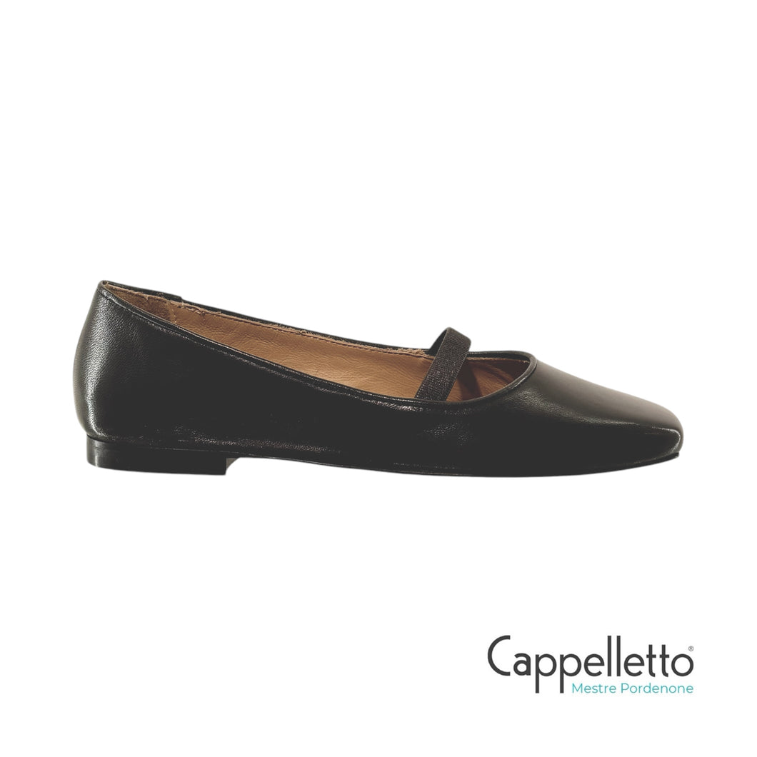 Ballerina Donna 1826/M Nappa Nero