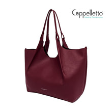 Carica l&#39;immagine nel visualizzatore di Gallery, DUA Big Borsa in Pelle WineBerry/T.Moro
