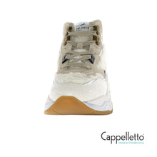 Carica l'immagine nel visualizzatore di Gallery, CLUB ASPEN Sneaker Donna Crackled Leat.Teddy Beige
