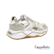 Carica l'immagine nel visualizzatore di Gallery, CLUB119 MESH Sneaker Donna Suede/Mesh Sand Platinum
