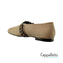 Carica l&#39;immagine nel visualizzatore di Gallery, XERA Ballerina Raffia Verde Kaki
