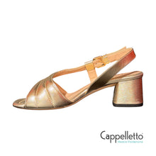 Carica l&#39;immagine nel visualizzatore di Gallery, Sandalo 4205 Laminato Platino

