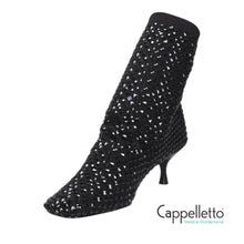 Carica l'immagine nel visualizzatore di Gallery, LORI Stivaletto Strass Nero
