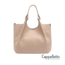 Carica l'immagine nel visualizzatore di Gallery, DUA Borsa Media in Pelle Pink Salt
