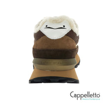 Carica l'immagine nel visualizzatore di Gallery, QWARK HYPE Sneaker Donna Suede/Nylon Brown-Platinum
