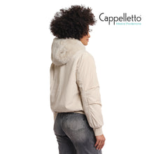 Carica l&#39;immagine nel visualizzatore di Gallery, RUBIA Bomber Reversibile con Ecopelliccia Betulla
