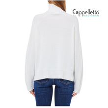 Carica l&#39;immagine nel visualizzatore di Gallery, Maglia Manica Lunga Bianco Lana MF5445
