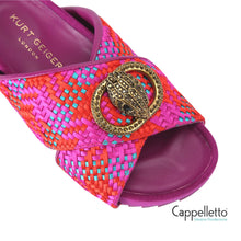 Carica l&#39;immagine nel visualizzatore di Gallery, CHELSEA SlipOn Cross Strap Fuxia
