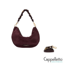 Carica l'immagine nel visualizzatore di Gallery, CLEO Borsa in Suede Amarone
