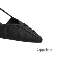 Carica l&#39;immagine nel visualizzatore di Gallery, RIGEL 45 Pump in Pelle Nera
