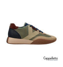 Carica l&#39;immagine nel visualizzatore di Gallery, Sneaker Uomo 9718 Beige/Military
