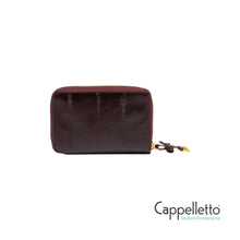 Carica l'immagine nel visualizzatore di Gallery, WALLET EEL 6008 Stampa Anguilla Antique Ruby
