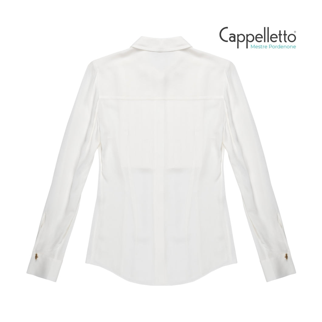 FRETTA Camicia con Papillon - Avorio