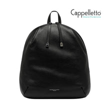 Carica l&#39;immagine nel visualizzatore di Gallery, EMANUELA Zaino in Pelle Nera
