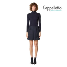 Carica l'immagine nel visualizzatore di Gallery, ASHLEY Abito con Corpino in Lana - Blu Navy
