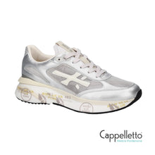 Carica l'immagine nel visualizzatore di Gallery, MOERUND Sneaker Donna Laminato Argento 8084
