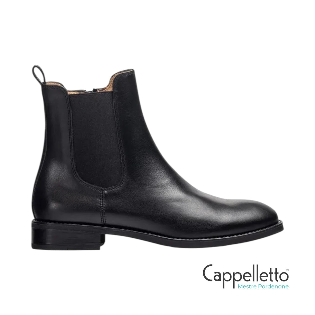 BARTY Stivaletto Chelsea Pelle Nera