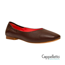 Carica l'immagine nel visualizzatore di Gallery, ROME Ballerina Sacchetto Flex Nappa Testa di Moro
