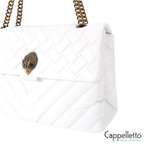 Carica l&#39;immagine nel visualizzatore di Gallery, KENSINGTON Borsa XXL Pelle Bianca
