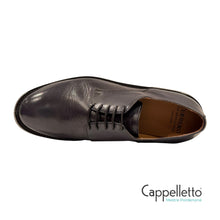 Carica l'immagine nel visualizzatore di Gallery, Derby Uomo in Pelle Nuvola Blu Navy BT1
