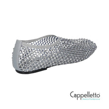 Carica l&#39;immagine nel visualizzatore di Gallery, Ballerina Bijoux Grigia Strass AllOver
