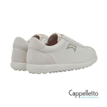 Carica l'immagine nel visualizzatore di Gallery, PELOTAS XLF Sneaker Donna Pelle e Nabuck Bianco
