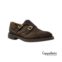 Carica l&#39;immagine nel visualizzatore di Gallery, Scarpa Doppia Fibbia Uomo Point T.Moro
