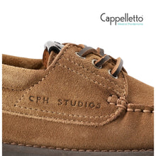 Carica l&#39;immagine nel visualizzatore di Gallery, CPH 616 Scarpa Derby Donna in Suede NewBrown

