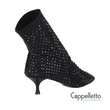 Carica l'immagine nel visualizzatore di Gallery, LORI Stivaletto Strass Nero
