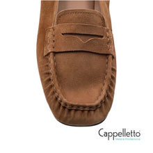 Carica l'immagine nel visualizzatore di Gallery, CPH 885 Loafer Donna Suede New Brown
