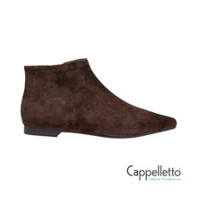 Carica l'immagine nel visualizzatore di Gallery, TEDDY Stivaletto in Kid Suede Coffee
