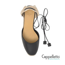 Carica l'immagine nel visualizzatore di Gallery, CARINA C/6 Espadrilla Nappa Nera
