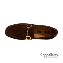 Carica l&#39;immagine nel visualizzatore di Gallery, ASHE Mocassino in Camoscio Marrone
