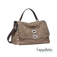 Carica l'immagine nel visualizzatore di Gallery, Postina S Leo Pelle Nabuk Beige Leopardo
