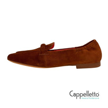 Carica l'immagine nel visualizzatore di Gallery, VENICE Mocassino Flex Fascetta Kid Suede OffBrown
