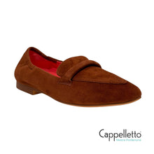 Carica l'immagine nel visualizzatore di Gallery, VENICE Mocassino Flex Fascetta Kid Suede OffBrown
