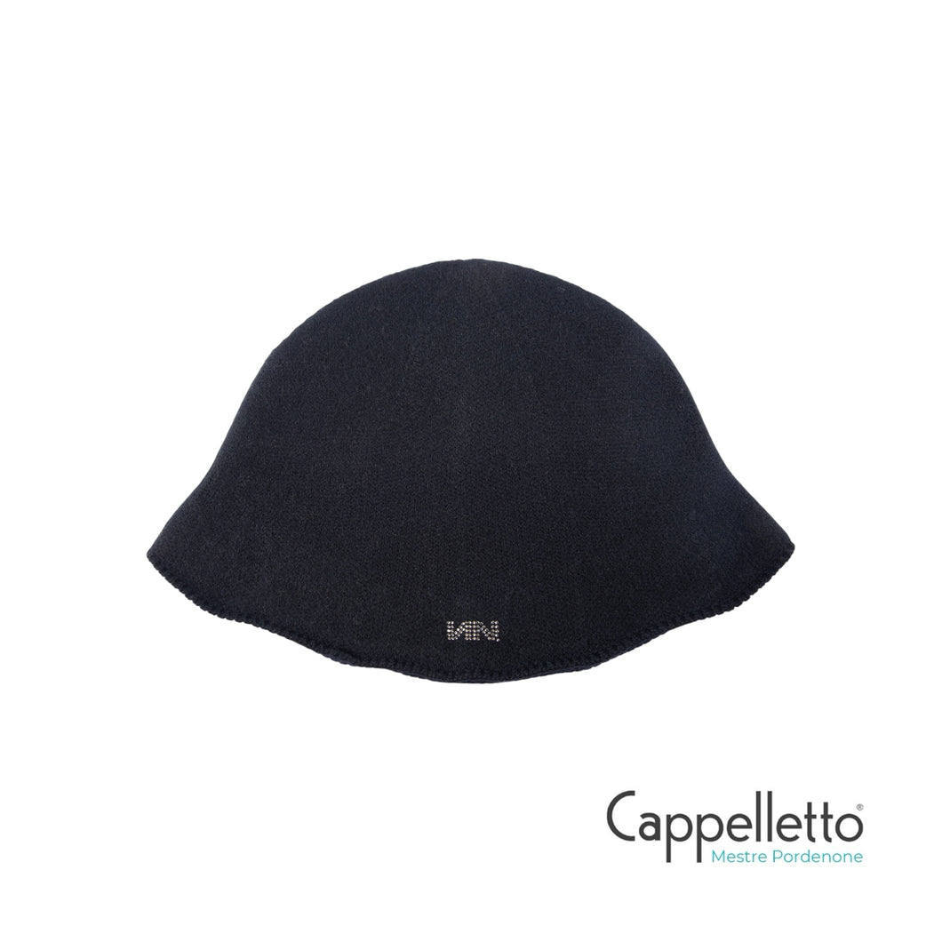 OPORTO Cappellino Cachemire Logo NN Hotfix Nero