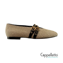 Carica l&#39;immagine nel visualizzatore di Gallery, XERA Ballerina Raffia Verde Kaki

